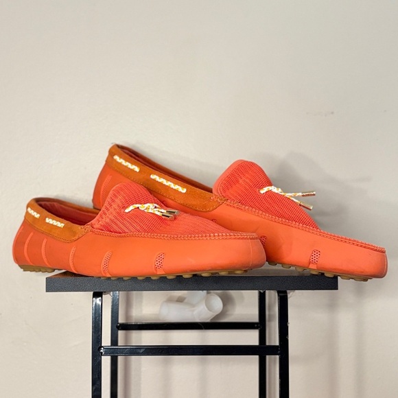 SWIMS Men’s Orange Loafer Watershoes Size 13 - Picture 10 of 16